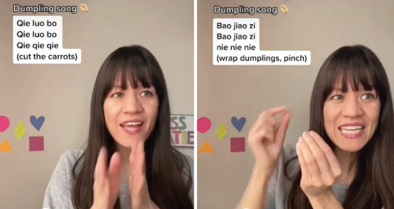 Music teacher shares adorable ‘dumpling song’ she grew up singing in Taiwan in viral TikTok video