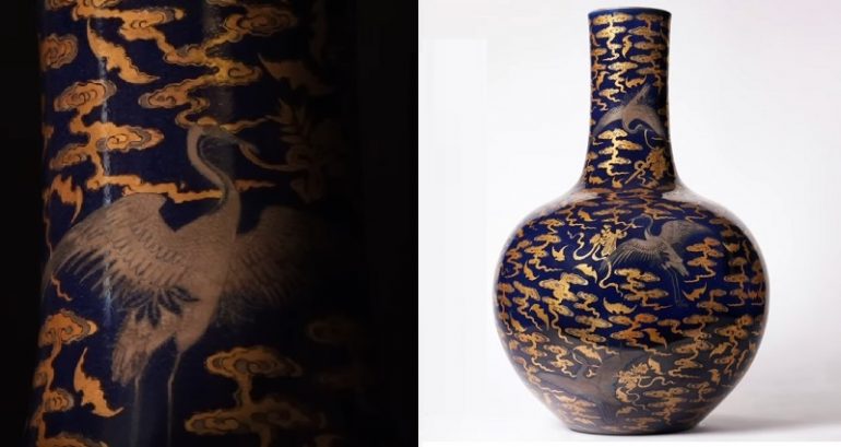Mystery vase that sat in UK family’s kitchen turns out to be Qing-dynasty treasure worth $1.5 million