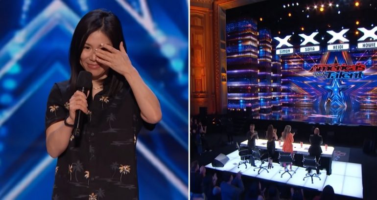 Japanese American comedian gets standing ovation from Simon Cowell on ‘America’s Got Talent’