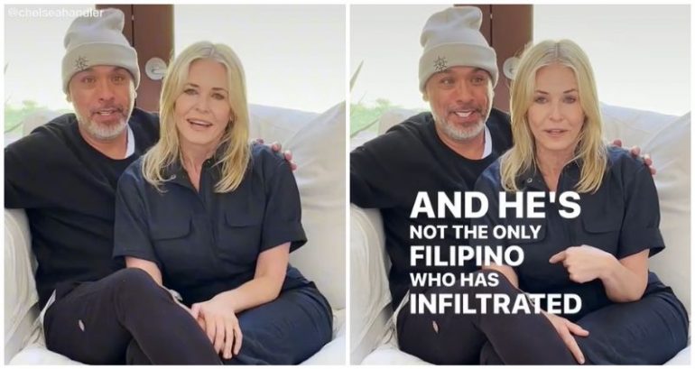 ‘We want more Filipinos!’: Chelsea Handler jokes in Jo Koy video her family has been ‘infiltrated’ by Filipinos