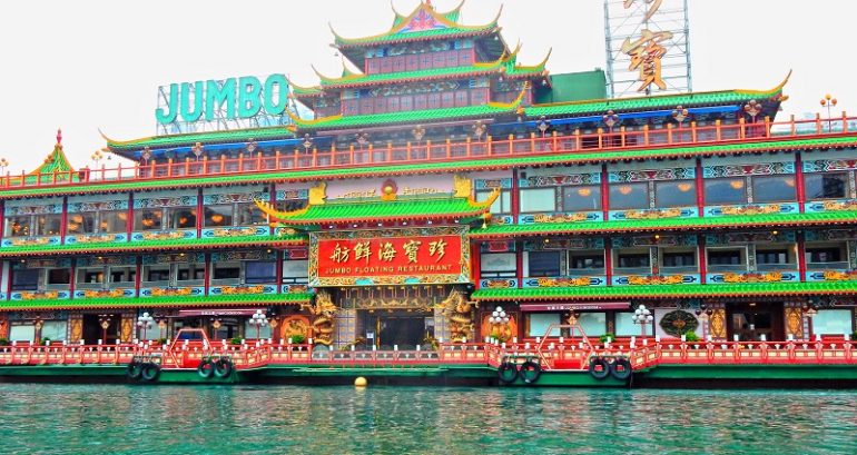 Hong Kong’s iconic Jumbo Floating Restaurant sinks while at sea