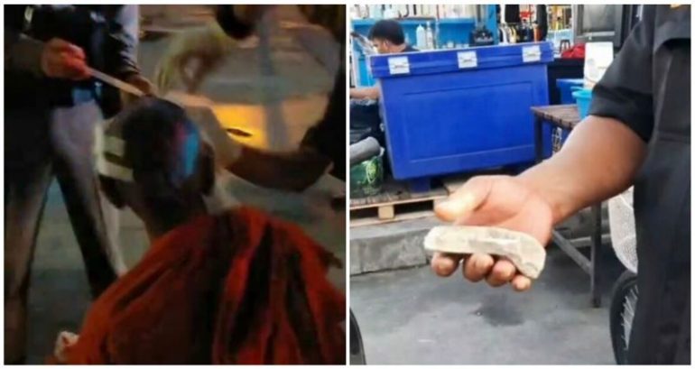 Elderly Thai Buddhist monk injured after argument over offerings turns into physical fight