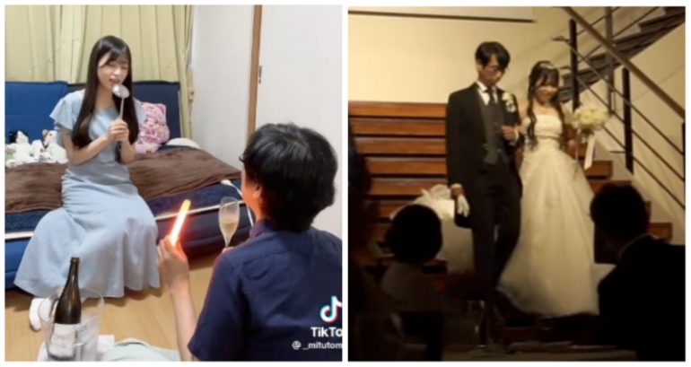 Japanese man, 47, is living his dream after marrying his favorite idol, 20
