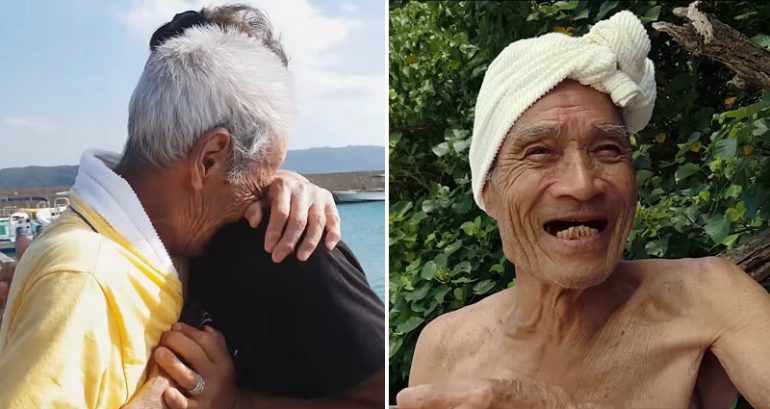 Japan’s 87-year-old ‘Naked Hermit’ returns to remote island for a final farewell