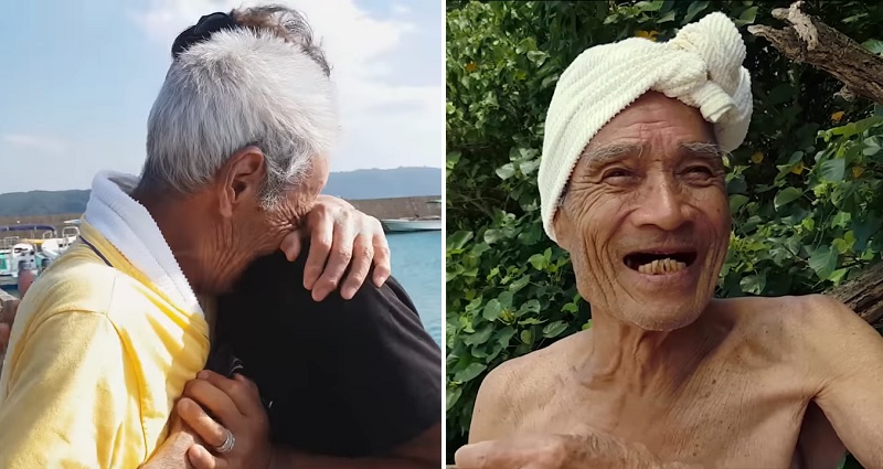 Japan’s 87-year-old ‘Naked Hermit’ returns to remote island for a final farewell