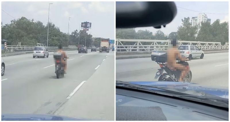 NAKED MOTORCYCLIST MURDER