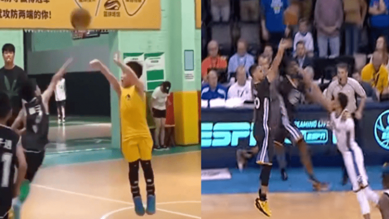 ‘Szechuan Chef Curry’: Little Chinese boy’s basketball skills could make him the next Stephen Curry