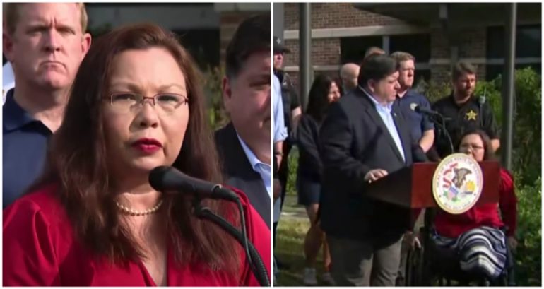 Sen. Tammy Duckworth says last time she heard gunfire like in Highland Park shooting was in Iraq War
