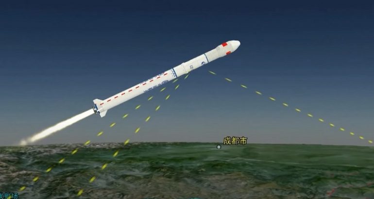 China tests first-ever giant ‘sail’ on rocket to help clear space junk from Earth’s orbit
