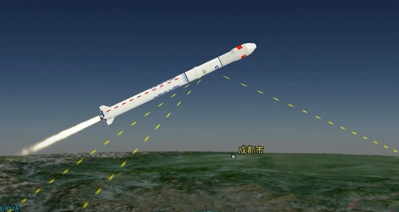 China tests first-ever giant ‘sail’ on rocket to help clear space junk from Earth’s orbit
