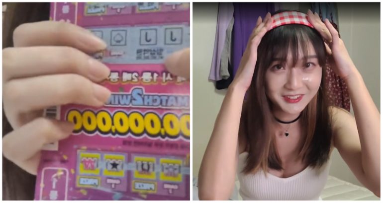 Watch: Korean streamer reacts to winning $1.5 million lottery while live on Twitch