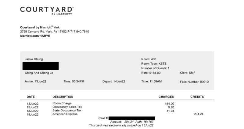 brooklyn-couple-receives-marriott-hotel-invoice-with-typewritten-anti