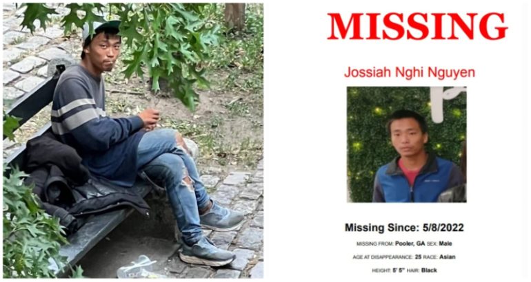 Parents of missing Georgia man photographed on streets of NYC call for public’s help