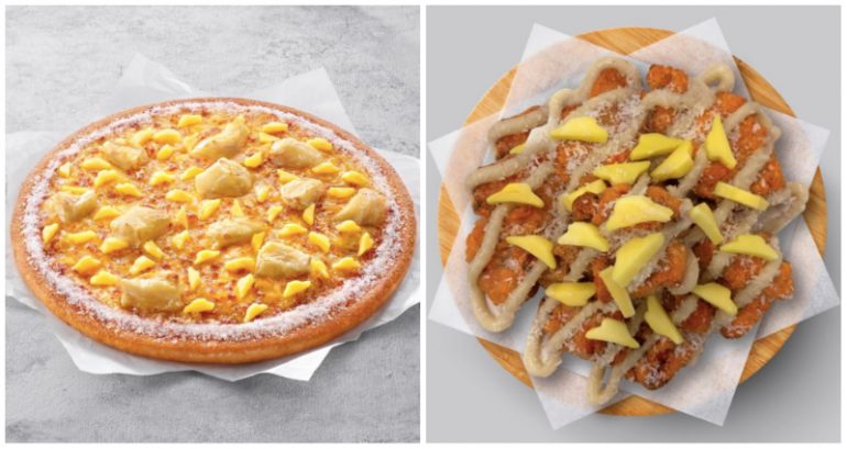 Forget pineapple pizza — it’s all about durian mango pizza with fried chicken
