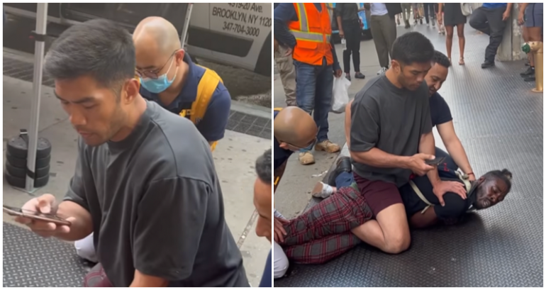 Filipino American MMA fighter takes down NYC man accused of six separate unprovoked attacks