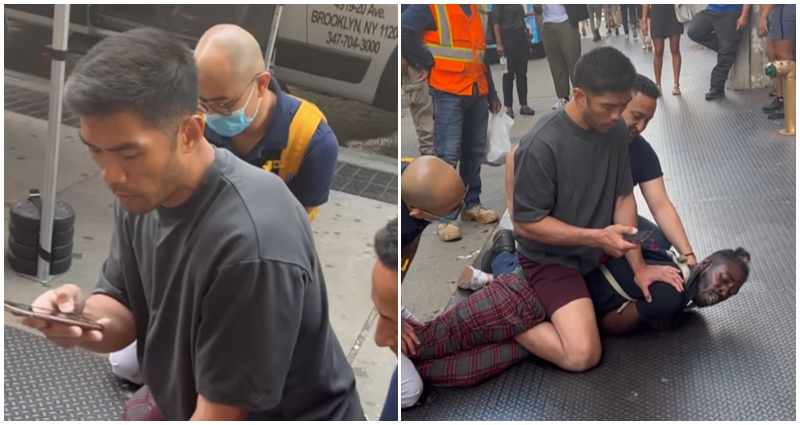 Filipino American MMA fighter takes down NYC man accused of six separate unprovoked attacks