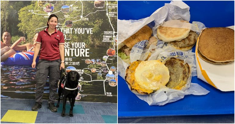 Passenger traveling from Bali to Australia fined $1,800 over hidden McMuffins