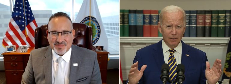 Education Secretary Cardona: student loan relief and Inflation Reduction Act ‘really cancels itself out,’ naysayers are ‘un-American’ [interview]