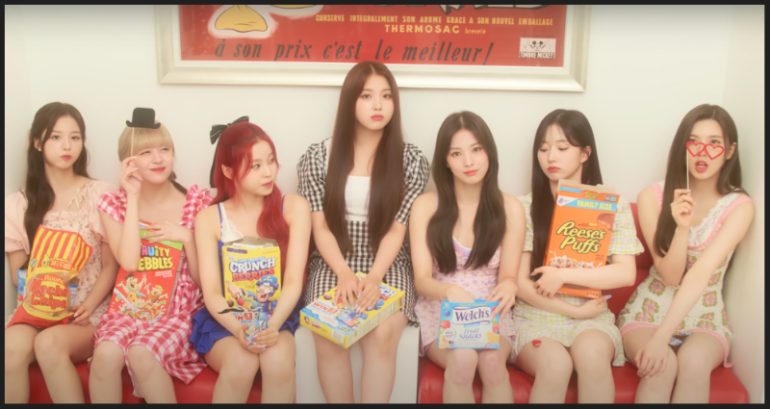 K-pop girl group Nmixx covers Rainbow’s 2009 hit ‘Kiss’