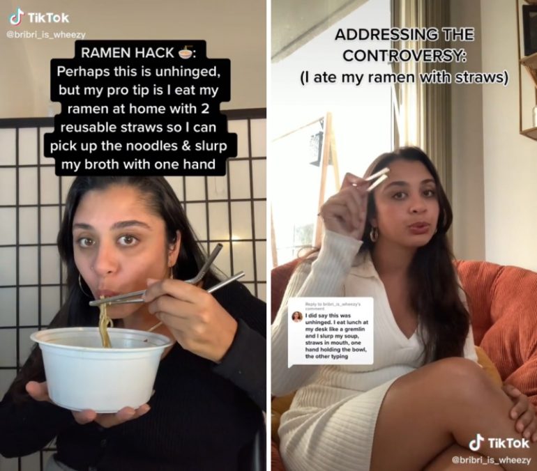 ‘Unhinged’ TikTok ramen hack has viewers ‘grasping at straws’