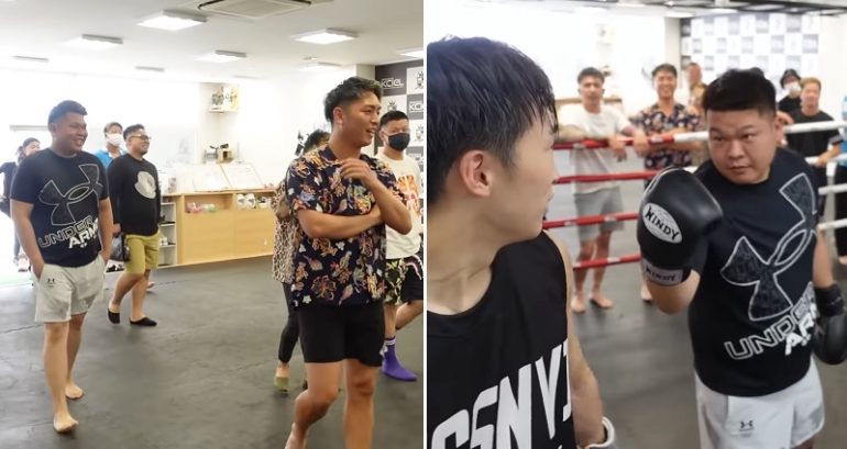 Japanese kickboxer Rukiya Anpo demolishes ‘street fighters’ who interrupted training session