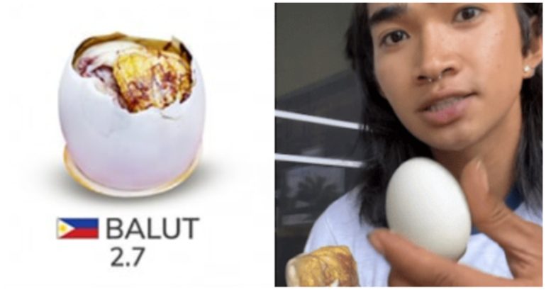 Bretman Rock does ‘balut unboxing’ after delicacy is ranked worst egg dish in world
