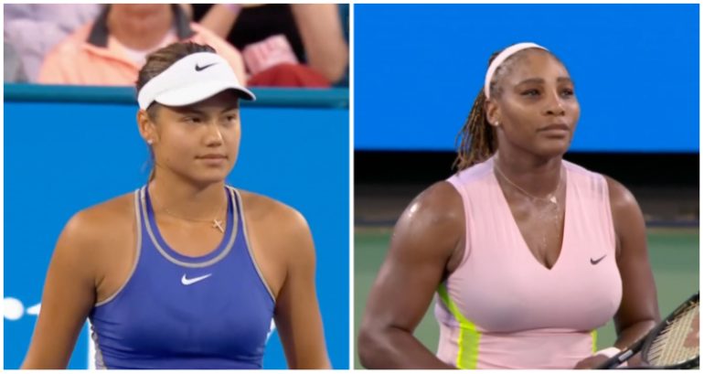 Emma Raducanu defeats soon-to-retire Serena Williams in their first — and likely last — match against each other