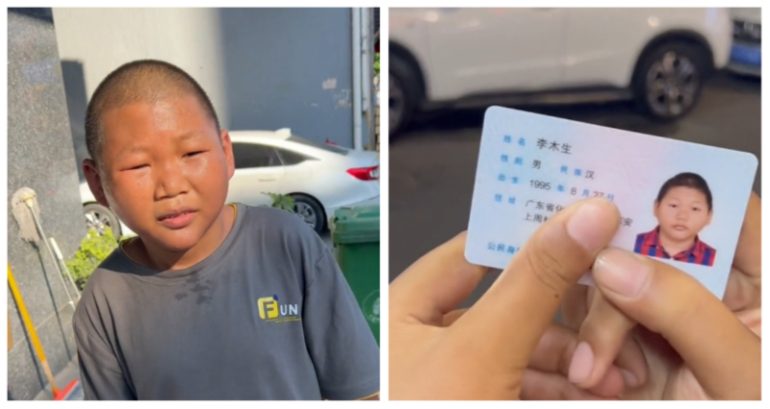 27-year-old Chinese man struggles to find a job because of his youthful appearance