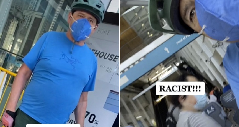 racist man