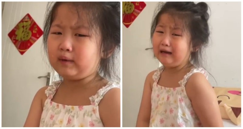 Video Of 6 Year Old Chinese Girl Crying After Being Told She Looks Like Her Father Goes Viral 8837