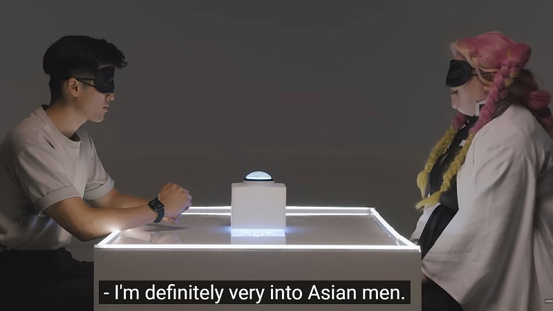 Blindfolded speed-dating video sparks discussion about Asian