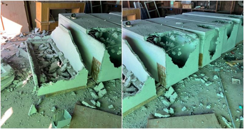 Vaults for the dead smashed in North Dakota Muslim cemetery vandalism