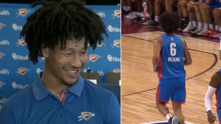 Jaylin Williams makes history as first player of Vietnamese descent to make active NBA roster
