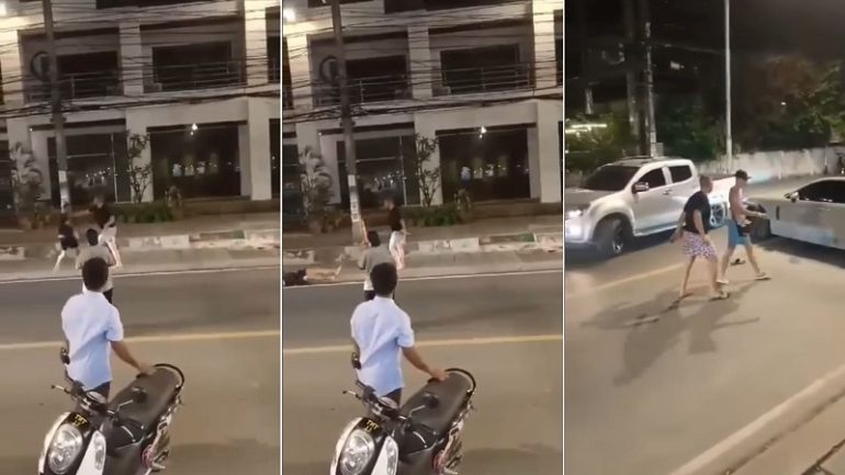 Thai man in coma after foreign owners of Porsche he was admiring brutally attack him