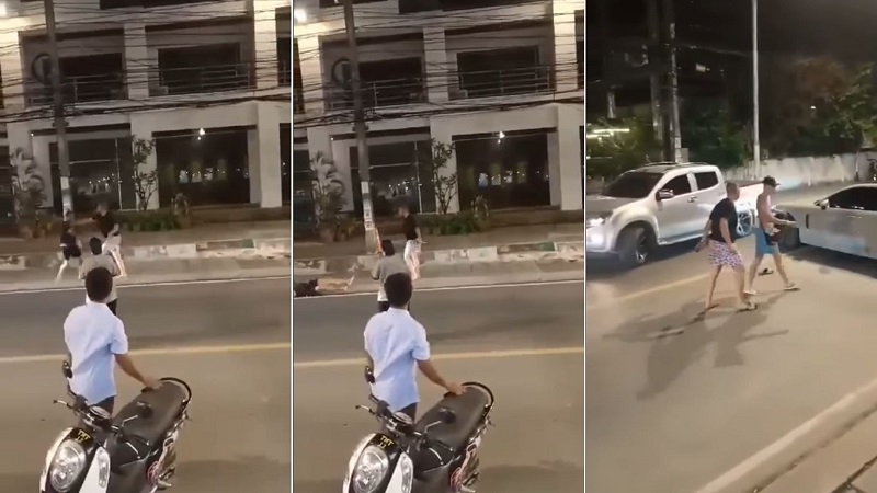 Thai man in coma after foreign owners of Porsche he was admiring brutally attack him