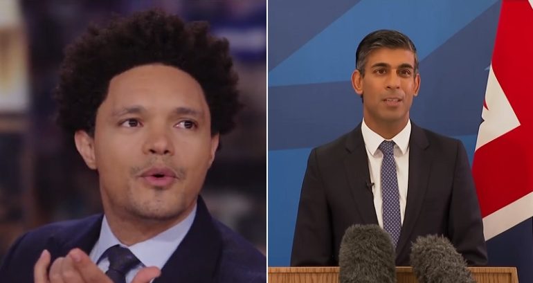 Trevor Noah slammed for saying Rishi Sunak faced ‘racist backlash’ after becoming UK’s new PM
