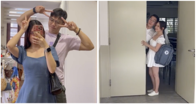 Singaporean couple go viral for high school-themed pre-wedding photoshoot