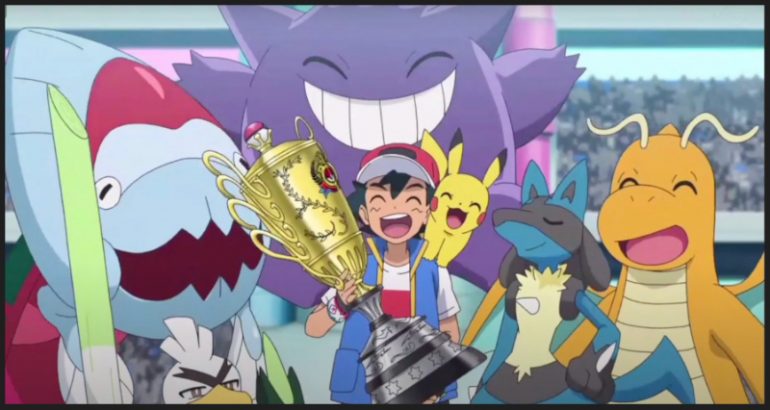 Ash Ketchum finally becomes the greatest Pokémon trainer in the world