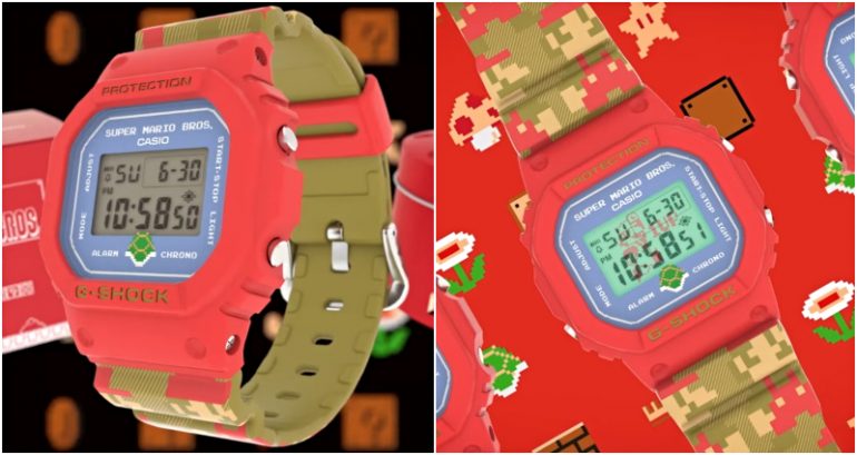 Casio, Super Mario Bros. collaborate for nostalgic $150 watch