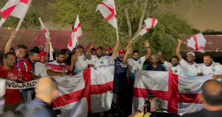 Qatar denies paying Indian fans to cheer for England ahead of World Cup