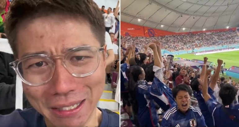 ‘Why can’t we win?’: Chinese influencer cries after Japan’s win at World Cup