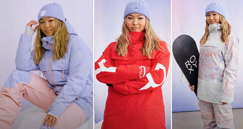 Chloe Kim - Muffole da Snowboard/Sci da Donna