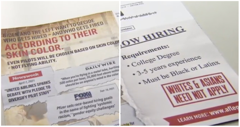 racist mailers