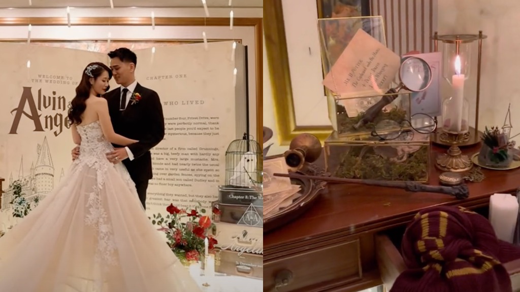 Harry Potter wedding in Singapore