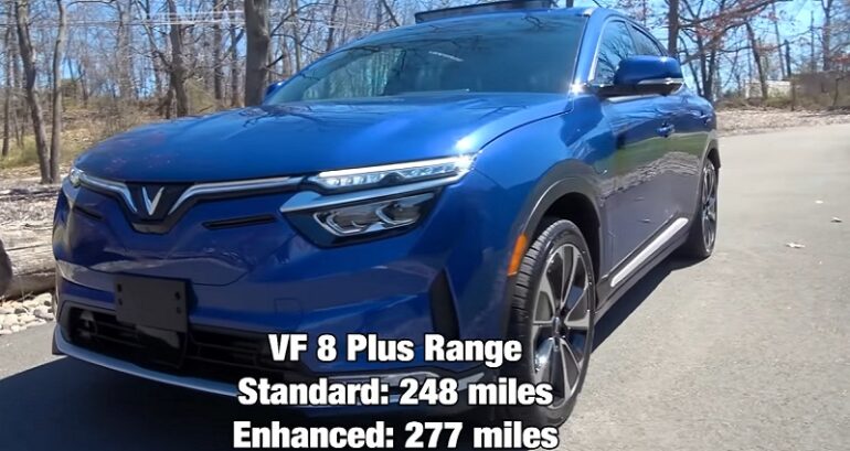 Vinfast’s first EVs to arrive in US will have only 180 miles of range