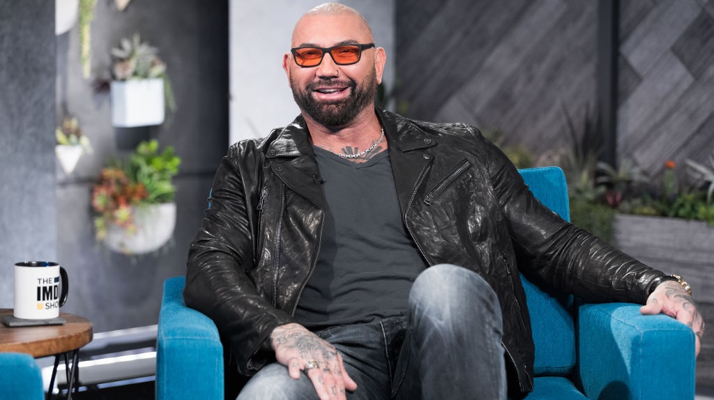 Dave Bautista shades The Rock after he's asked if he wants to be