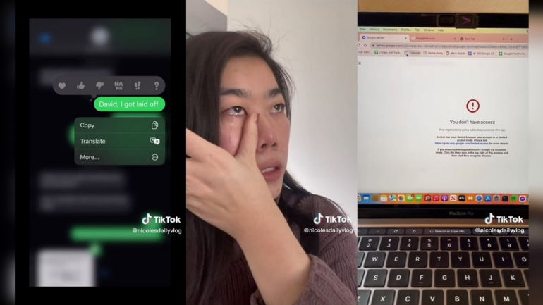 ‘Bad game of Russian roulette’: ‘Blindsided’ ex-Google employee documents her layoff in viral video