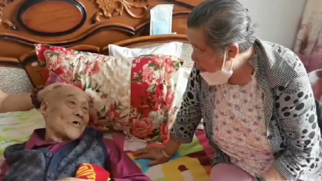 88-year-old dying man says final words to wife of 64 years