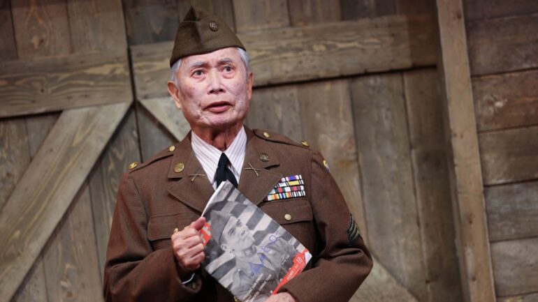 George Takei recalls ‘horrifying, terrifying’ morning his family was taken to an American concentration camp