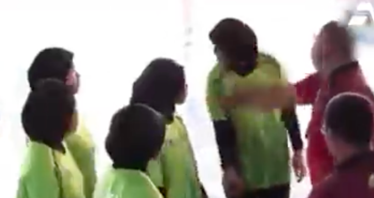Malaysian volleyball coach sparks backlash for slapping female students